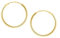 My Gold Damen Mädchen Creolen Ohrringe Gold 333 Echtes Gelbgold (8 Karat) Ø 15mm Goldohrringe Leyla C-04110-G301