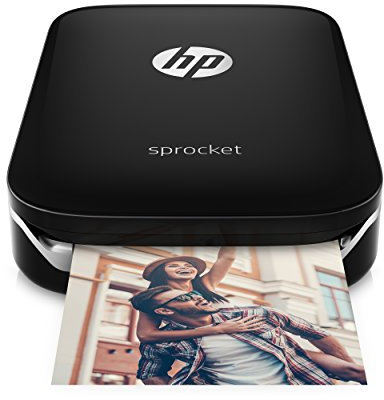 HP Sprocket, tragbarer Sofortbilddrucker Drucker 0.0 Schwarz