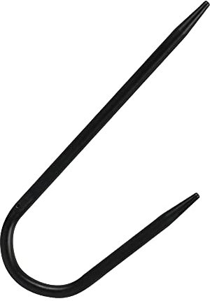 KNITPRO KP45512 Metal Cable Needles: J Hook-3.00MM, Assorted, 3mm