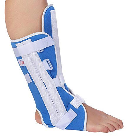 Fuß Tropfen Klammer Knöchel Unterstützung Knöchel Orthese Klammer Verstellbare Knie Gelenk Stützelastische Knöchel Verpackung Stärke Schutz 1 Stück(M)