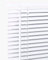 White PVC Venetian Blind Window Blinds Easy Fit Twist Open Close Control Wand Pull Cord Shutters Home Office (60 cm x 150 cm)