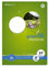 Staufen Green Heft - DIN A4, Lineatur 37 (9mm liniert, Rand perforiert), 16 Blatt, 90g/m² Recyclingpapier, runde Ecken verhindern „Eselsohren“, 4 verschiedene Motive (keine Auswahl möglich), 1 Stück