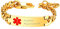 Bandmax Damen Herren Medical Alert Symbol ID-Armband personalsiert Schildarmband mit Panzerkette vergoldet SOS ICE Identifizierung Armkette Schmuck für Epilepsie