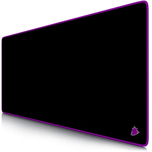 CSL-Computer TITANWOLF - XXL Speed Gaming Mauspad Titanwolf 900 x 400mm - XXL Mousepad - Tischunterlage Large Size - verbessert Präzision und Geschwindigkeit