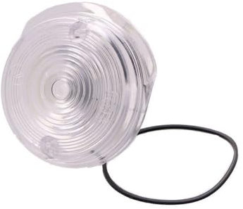 2EXTREME Blinkerglas vorn 80mm weiß kompatibel für SIMSON S 50 51 70 1975-1990 2Takt 3 4 Gang Mofa Moped