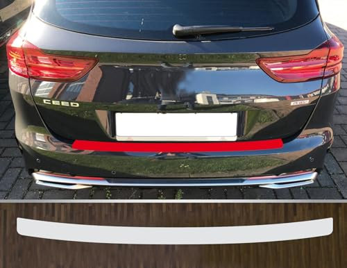 passgenau kompatibel mit KIA Ceed SW ab 2021 Lackschutzfolie Ladekantenschutz transparent