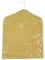 Jolee Fabrics Premium Oilcloth Peg Bags with Wooden Hanger - Large Waterproof Peg Bag, Clothes Clip Storage Perfect for Any Washing Line (Ochre Yellow Small Spot Peg Bag)