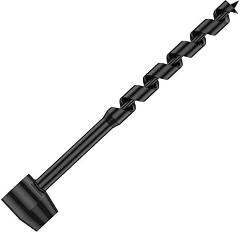 Trapano a mano, per lavorazione del legno, chiave manuale, trapano a spirale, per campeggio, escursioni, avventure nella giungla (16 x 230)