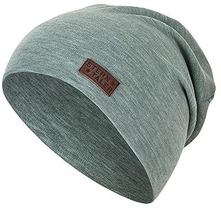 Sterntaler Unisex Kinder Mütze Baby Beanie Mütze Melange, Türkis, 55