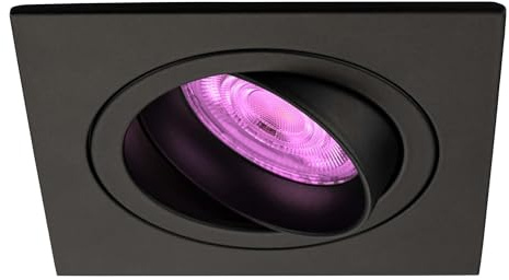 Ledvion - 1X LED Einbauspots Sevilla, Dimmbare, 3W, 6500K, Ø92 mm, Weiß, 2 Jahre Garantie