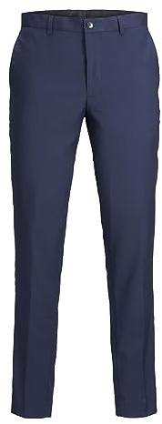 JACK & JONES Homme Trouser Jprsolar Noos JNR Pantalon, Bleu Médiéval, 170 EU