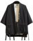 Beokeuioe Kimono Herren Kimono Bluse Japan Samurai Ninja Anime T-Shirt Kurz Nachtwäsche Tops Herren Japan Happi Haori Jacke Übergangsjacke Cardiqan Sommer