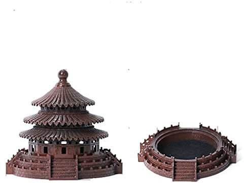 Quemador de incienso Estufa de aromaterapia de interior for el hogar, estufa creativa, plato de sándalo, estufa de incienso de aromaterapia, torre de incienso, regalo de estilo chino Soporte para quem