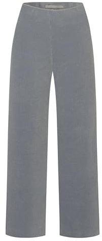 Raffaello Rossi Damen Schlupfhose Elaine Long in Cord, Farbe:grau, Größe:38