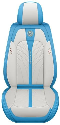 Roguzm Autositzbezüge Universal passend für Mercedes Benz W204 W211 W210 W124 W212 W202 W245 W163 Cla Gls Gla Glc Klasse A/B/C/E Vollschutz Nappa Sitzbezüge