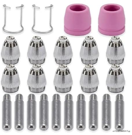 OUTFYT AG60 SG55 WSD60P Plasmaschneider Schneidbrenner Spitzendüsen Verbrauchsmaterialien 0,45 Zoll,Kraftvolle Leistung
