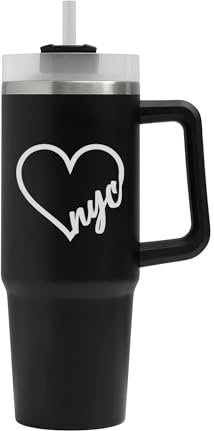 I Love NYC Heart City Big Tumbler, I Love NYC Heart City Mug, Insulated Flask, Large Mug