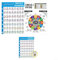 Inspiring For Music Education Poster, Stickable Ukulele Akkorde Chart Perfekt für Anfänger (L)