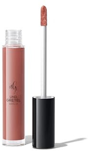 UND GRETEL KUS Liquid Lipstick Shell Pink 01 – Flüssiger, moussig-cremiger Lippenstift in zartem Rosé, natürliche Pflegeformel, cremige Textur, langanhaltendes Finish - Naturkosmetik, Vegan