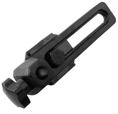 Drehbank Werkzeugauflagenhalter aus Gusseisen für Kleine Drehmaschine, Drechselbank-Zubehör mit 16mm/20mm/25mm Bohrung für Holzbearbeitung(16mm)