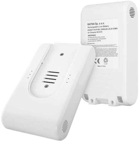 Extralink Ersatzakku kompatibel mit Dreame G10 - Li-Ion Batterie 25,2V 2500mAh für Akku Staubsauger – leistungsstarker Handstaubsauger Akku für längere Laufzeit