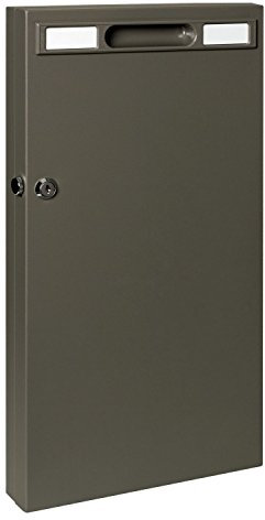 ALCO-Albert 894 Schlüsselschrank für 68 Schlüssel, 390 x 300 x 60 mm, grau