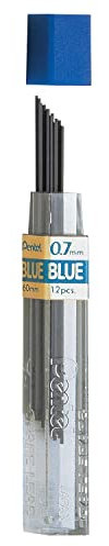 Pentel Hi-Polymer farbigen führen, blau (ppb-7)
