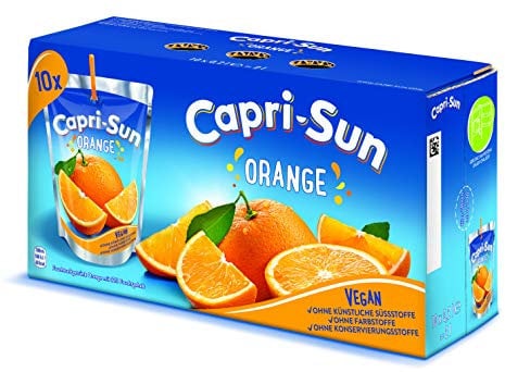 Capri Sun Multivitamin, 2er Pack 2 Packungen á 10 x 200ml (20 gesamt)