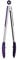 Premier Housewares Zing Silicone Tongs - Purple