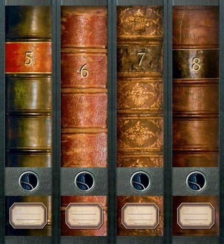File Art AJ312 Design Etiketten Ordnerrückenschilder