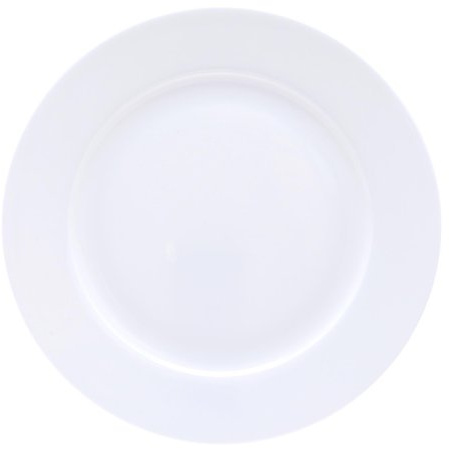 Bone China Set of 6 White TEAPLATES *Approx 6.5 inches