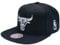 Mitchell & Ness NBA Snapback Black & White - Chicago Bulls, One Size