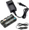 DSTE Rechange Batterie et DC01E Voyage Chargeur Compatible pour Sony NP-F550 NP-F330 NP-F570 CCD-RV100 CCD-RV200 CCD-SC5 CCD-SC5/E CCD-SC7 CCD-SC7/E CCD-SC8/E CCD-SC9 CCD-TR1 CCD-TR11 CCD-TR1100E