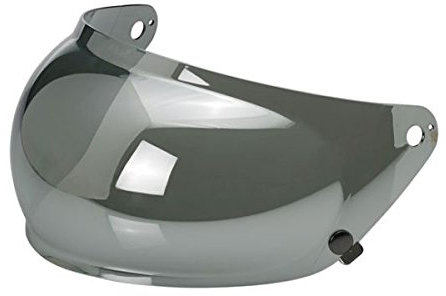 Visiera Visor Bubble Biltwell Cromata/Specchiata x Caschi Integrali Gringo S