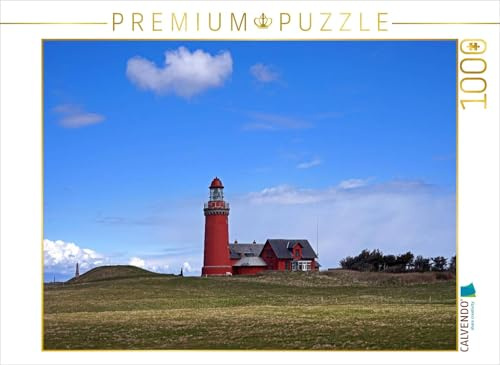 CALVENDO Puzzle Leuchtturm Blavandshuk | 1000 Teile Lege-Größe 64 x 48 cm Foto-Puzzle für glückliche Stunden