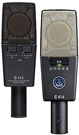 AKG C414 X LS/ST - C-414 XLS/ST Micro Studio Kit 2 micros + Valise Aluminium