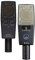AKG C414 XLS Large Diaphragm Condenser Microphone, Stereo Matched Pair, legendary sound quality, 9 selectable polar patterns, highly versatile - Black (Stereo Matched 2 Pack)
