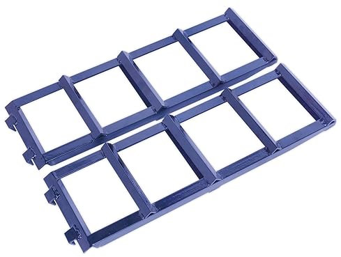 Sealey CAR2001 Autorampenverlängerungen, je 400 kg / 800 kg pro Paar, Blau