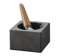 SKEPPSHULT Mortero, Hierro Fundido, Negro, 12 cm