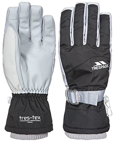 Trespass Womens Ski Gloves Waterproof Lightly Padded Vizza II