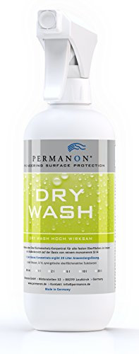 Permanon Dry Wash - Detailer und Lackschutz mit Silizium - 500ml Ready to use - Reiniger mit Versiegelung 2in1 Lösung