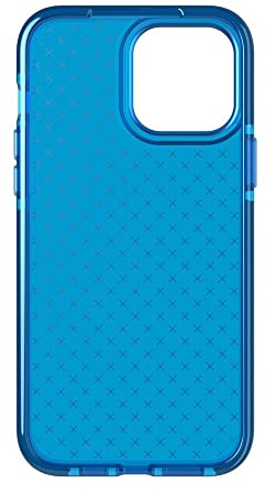 tech21 Evo Check for iPhone 13 Pro Max – Ultra-Protective Phone Case with 16ft Multi-Drop Protection Blue