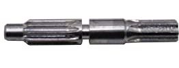 Hakka Sausage Stuffer Attachment Stainless Steel Manual Sausage Filler Small Shaft Suitable for Horizontal & Vertical 3/5/7