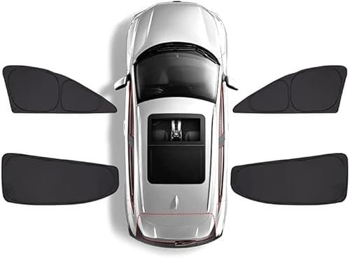 Auto Front Heck and Seitenscheibe Sonnenschutz für BMW 5 Series GT, Autofenster Sonnenschutz Auto Netz Mit Uv Schutz/Blendschutz Autofenster Sonnenschutzrollos