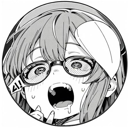 EARLFAMILY 13 cm für Fill Me Up Anime Autoaufkleber Wasserdicht Persönlichkeit Aufkleber Kratzfest Vinyl Autotür Schutz Dekor