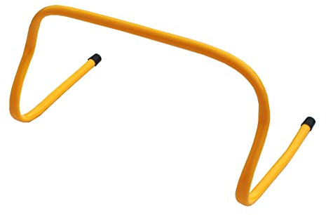 Lisaro Koordinationshürden, geeignet für Indoor und Outdoor Übungen aus robustem Kunststoffmaterial, Hürden flexiblen Mini Hürden in Höhen Ca.25 cm, Für Fußball Agility Training, pro 5er Set