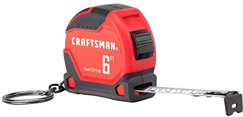 CRAFTSMAN Schlüsselanhänger-Maßband, 1,8 m (CMHT37106G)