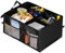 Redfink Kofferraum Organizer | Auto Zubehör - Box Car Organizer Kofferraum | Verwendung auch als Aufbewahrung, Einkaufskorb, Einkaufstasche, Aufbewahrungsbox, Kofferraumtasche | Trunk Storage Korb