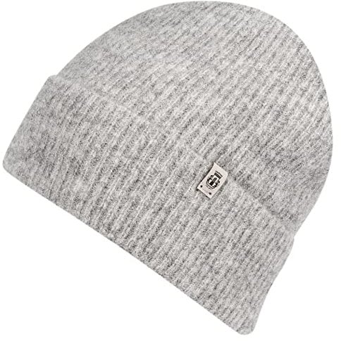 Roeckl Damen Snow Time Mütze, Silvergrey, ONE Size