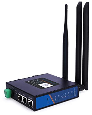 PUSR 2G/3G/4G rete APN/PDN scheda sim router cellulare 4g lte con wifi industriale USR-G806w-E